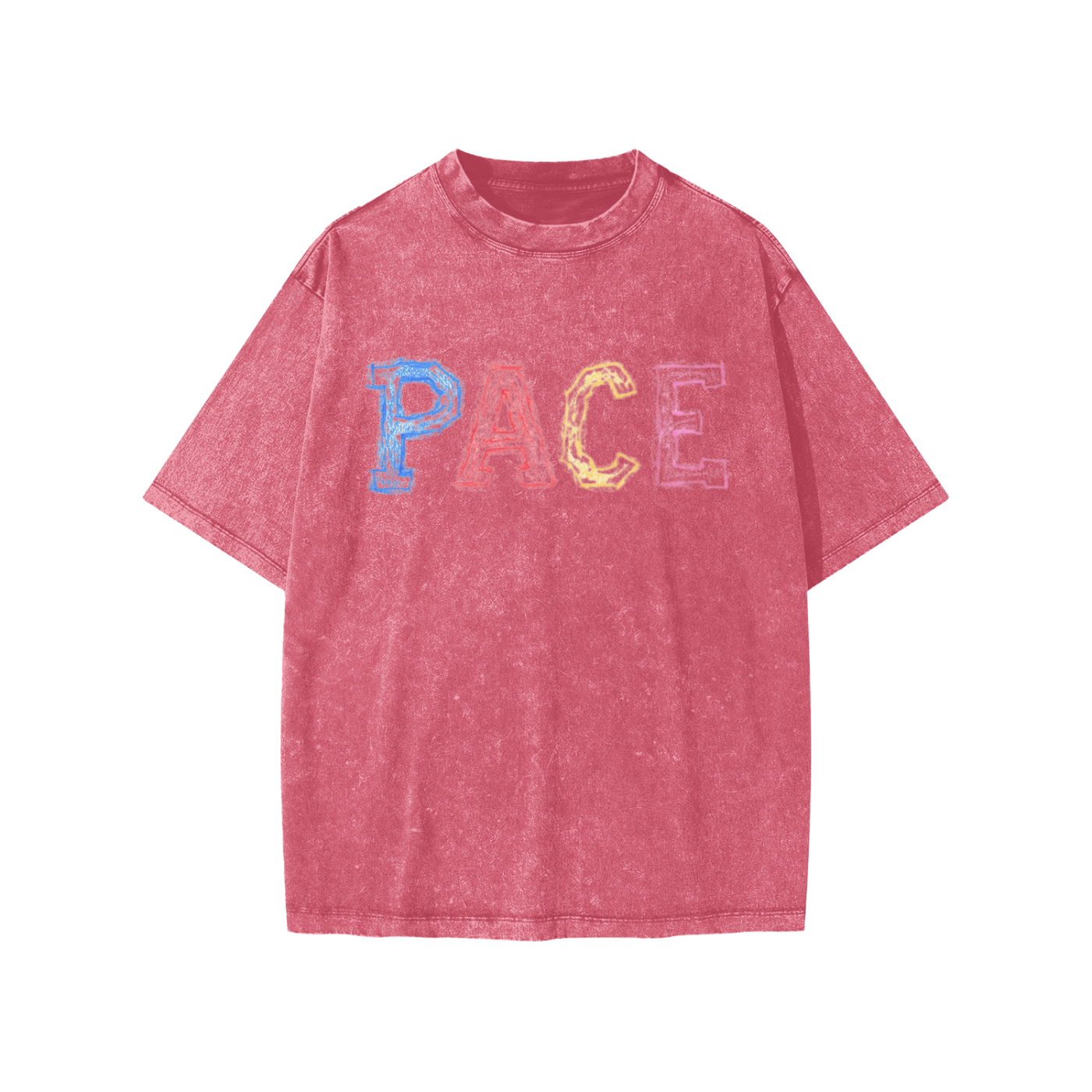 Snow Washed Crayon Logo Kids' T-Shirt