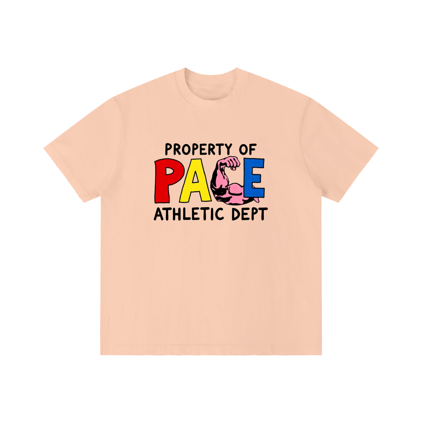 PACE® Muscle FLEX  Vintage Wash Distressed T-Shirt