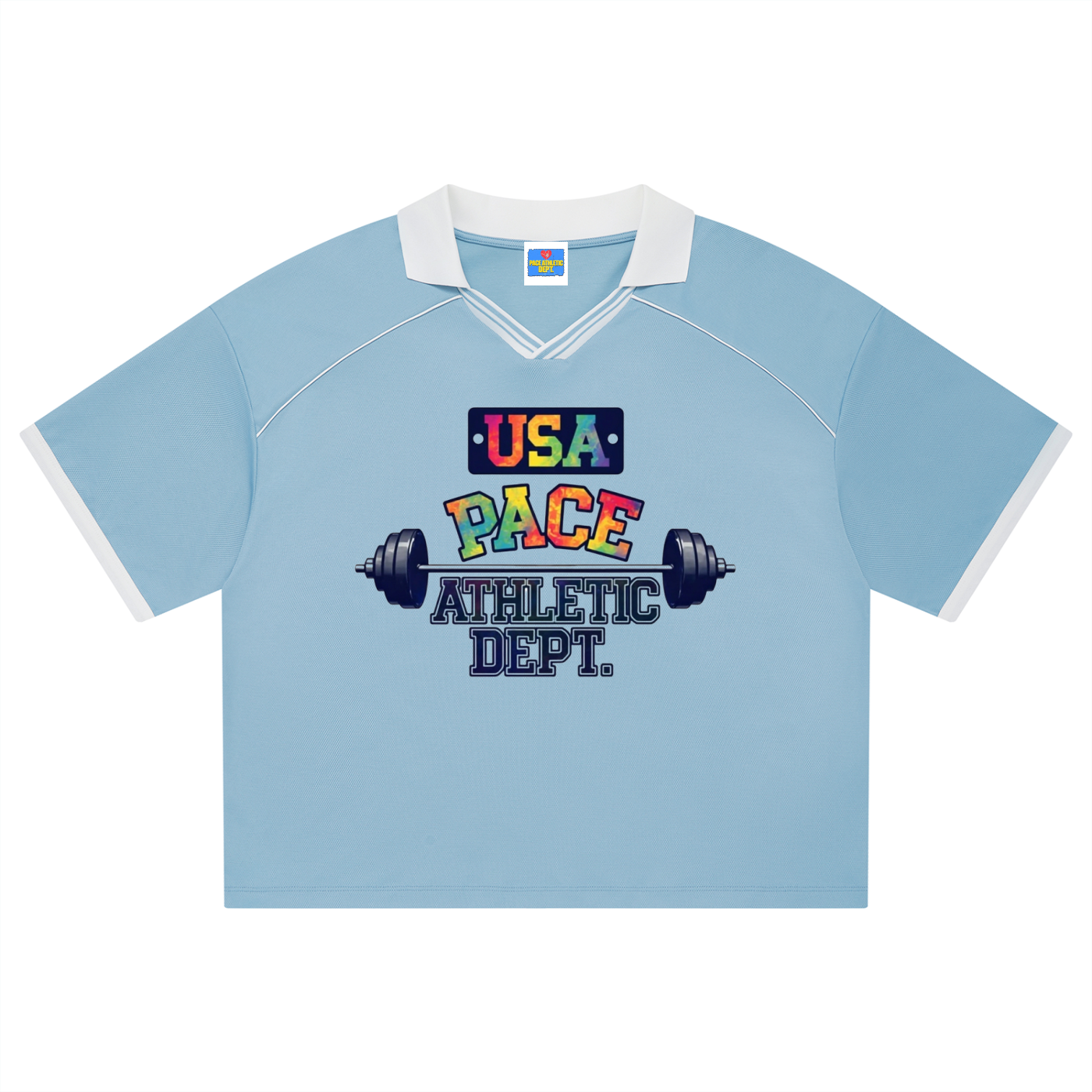 PACE GYM Collared Piping Boxy Soccer Jersey