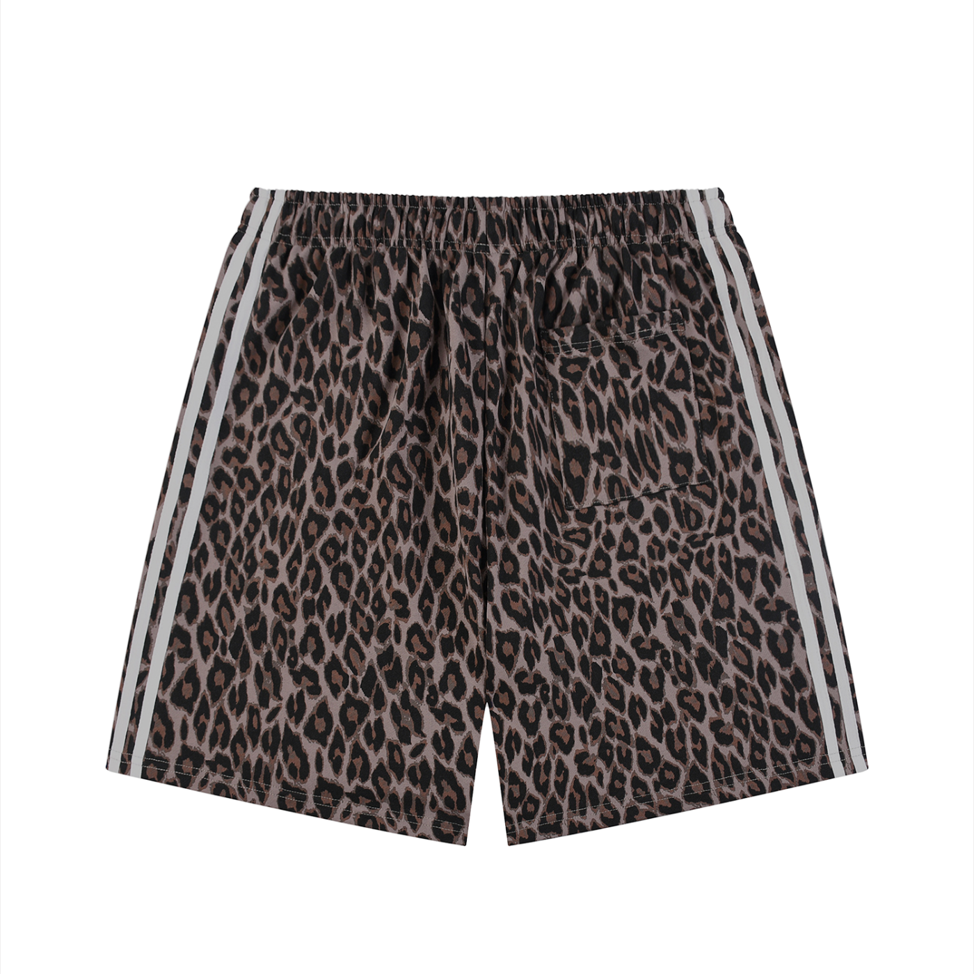 PACE Athletic Leopard Drawstring Shorts