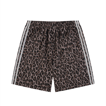 PACE Athletic Leopard Drawstring Shorts