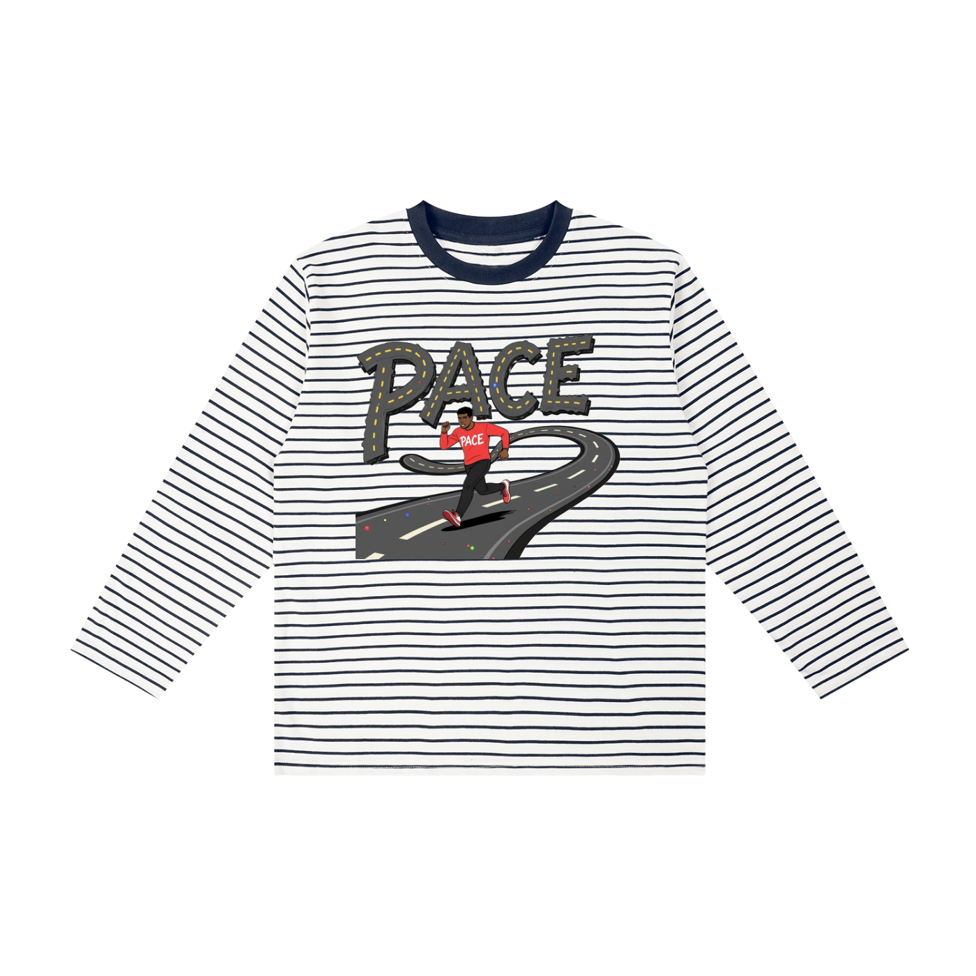 PACE®  Kid's Striped Long Sleeve T-Shirt