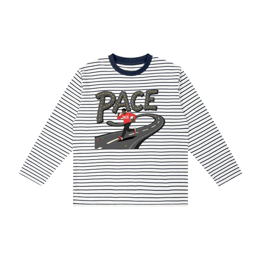PACE®  Kid's Striped Long Sleeve T-Shirt