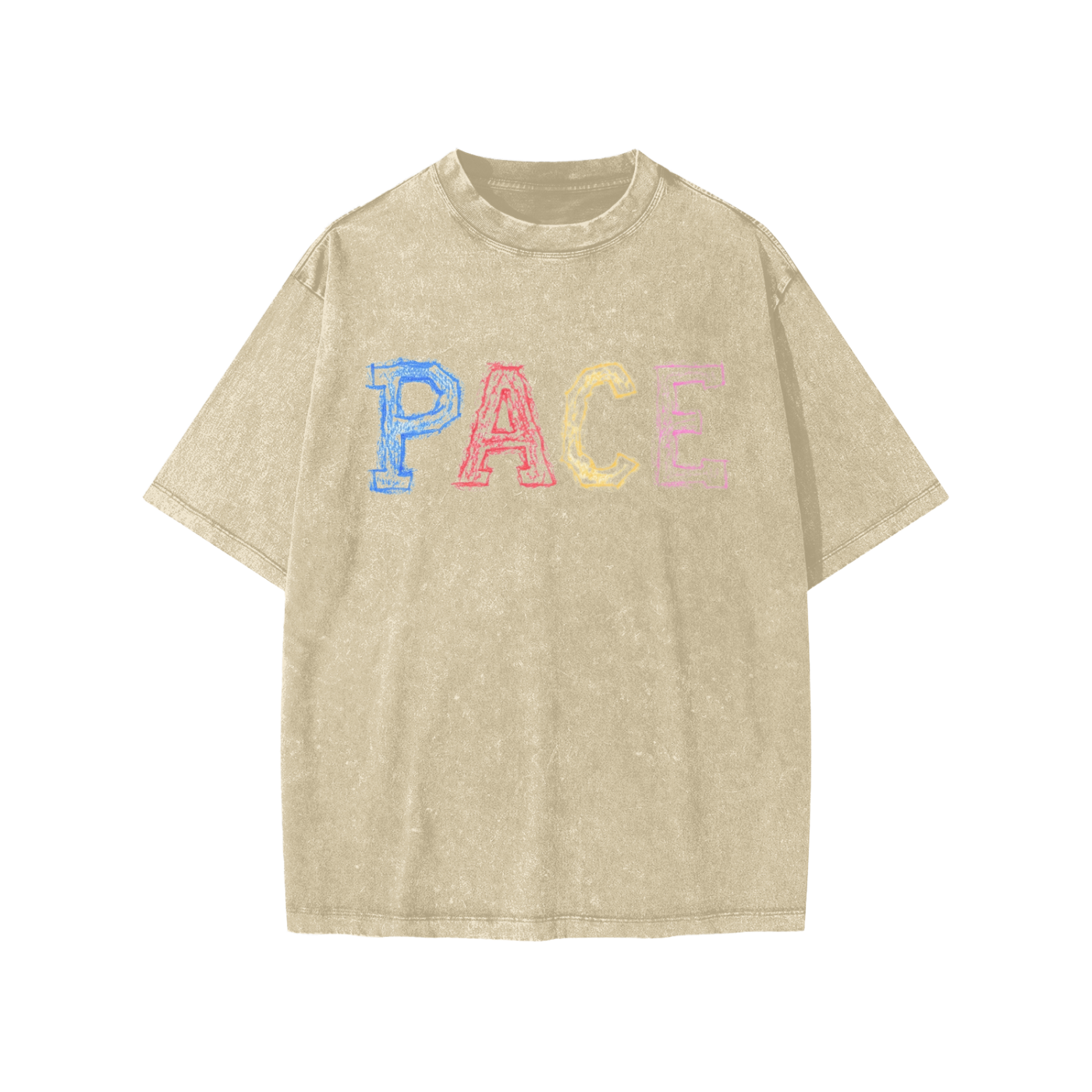 Snow Washed Crayon Logo Kids' T-Shirt