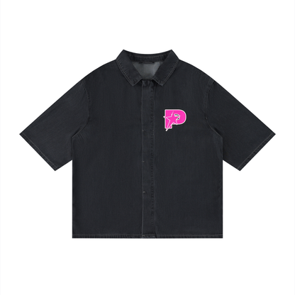 PACE Athletic Dept® Unisex Vintage Wash Drop Shoulder Lyocell Shirt