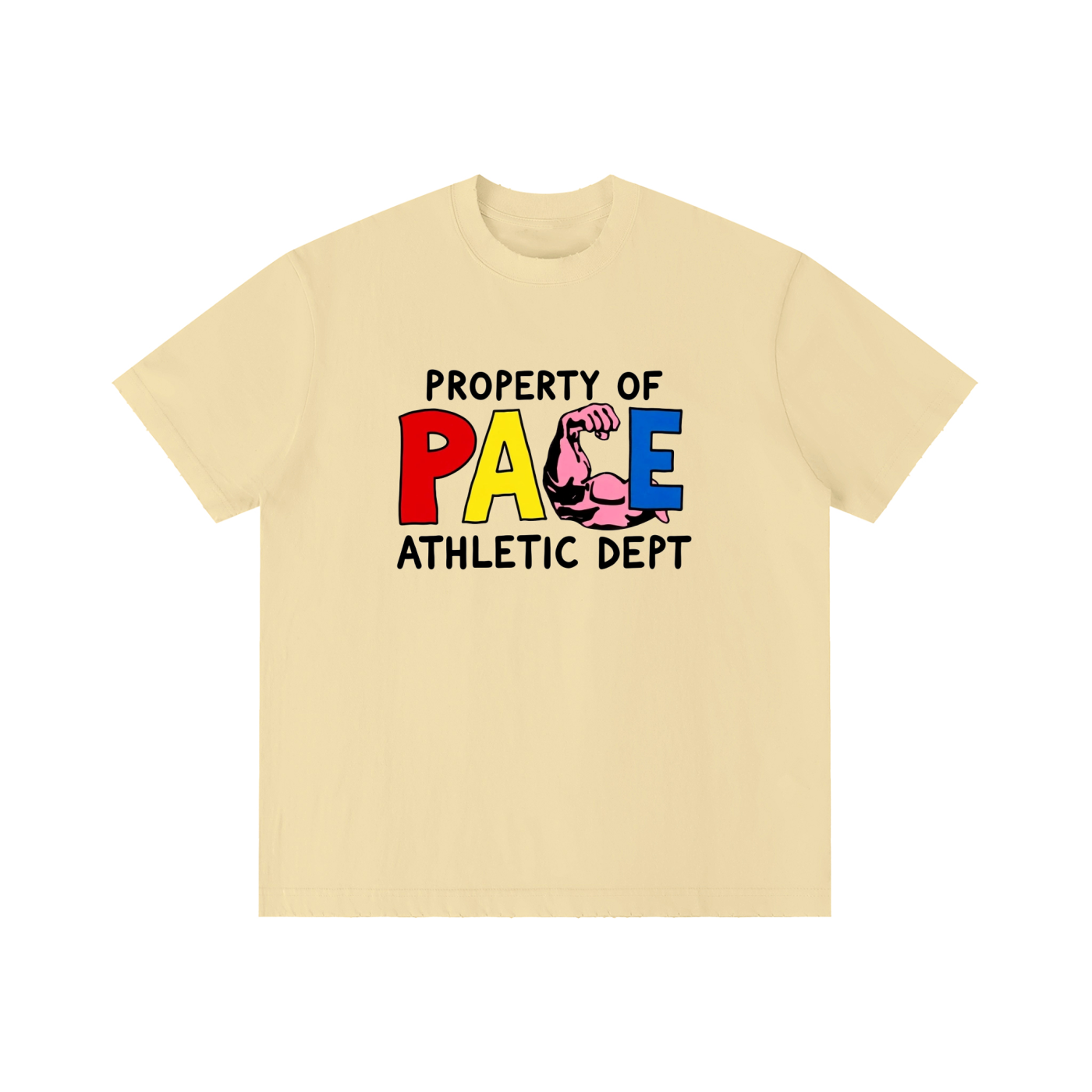 PACE® Muscle FLEX  Vintage Wash Distressed T-Shirt