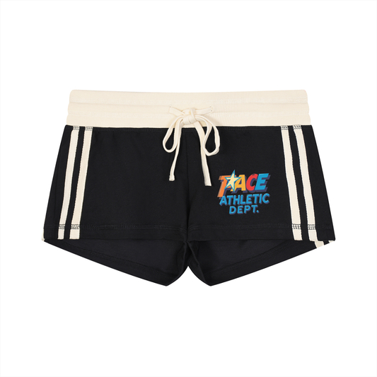 PACE® Women's Contrast Stripe Athletic Track Shorts