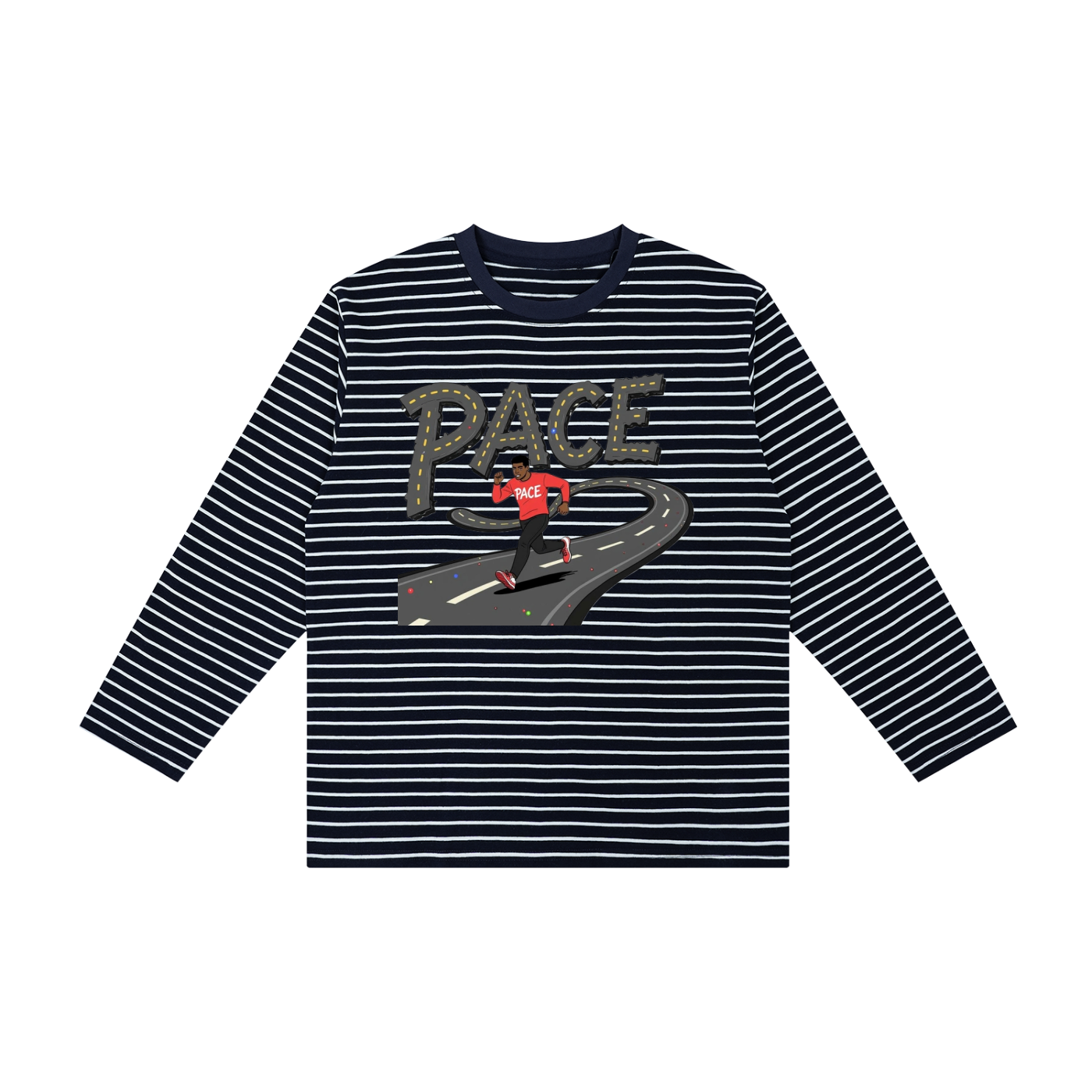 PACE®  Kid's Striped Long Sleeve T-Shirt