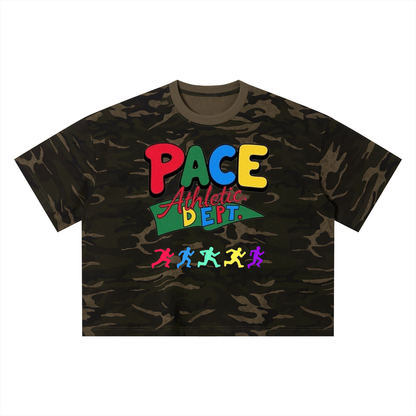 PACE® Unisex Camo Boxy T-Shirt