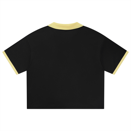 PACE GYM Collared Piping Boxy Soccer Jersey