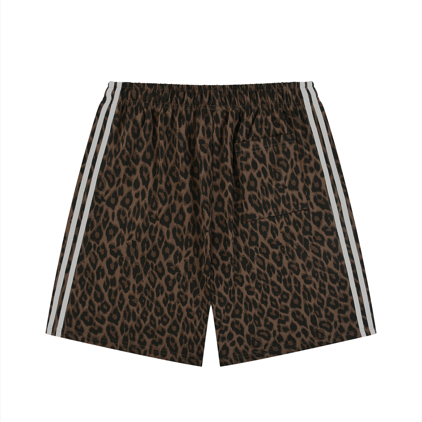 PACE Athletic Leopard Drawstring Shorts