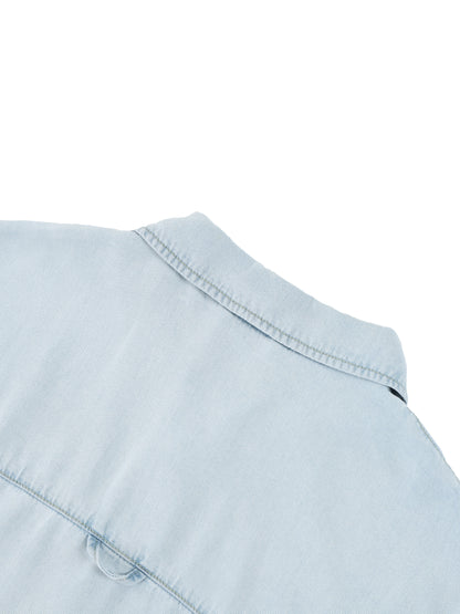 PACE Athletic Dept® Unisex Vintage Wash Drop Shoulder Lyocell Shirt